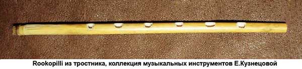 Rookopilli из частной коллекции музыкальных инструментов Е.Кузнецовой
